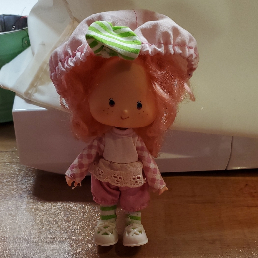 Vintage Strawberry Raspberry Tart Doll